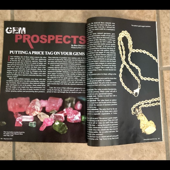 Gold prospectors issues of May/June Of 2014 & July/Aug. of 2014 - Picture 7 of 10